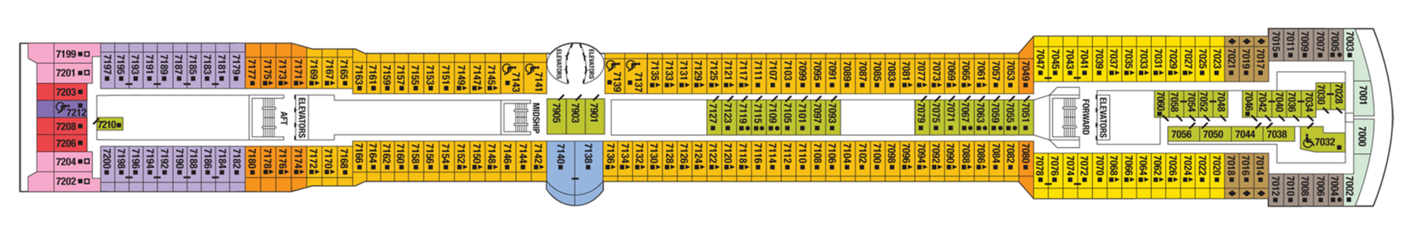 Deck 7 plan